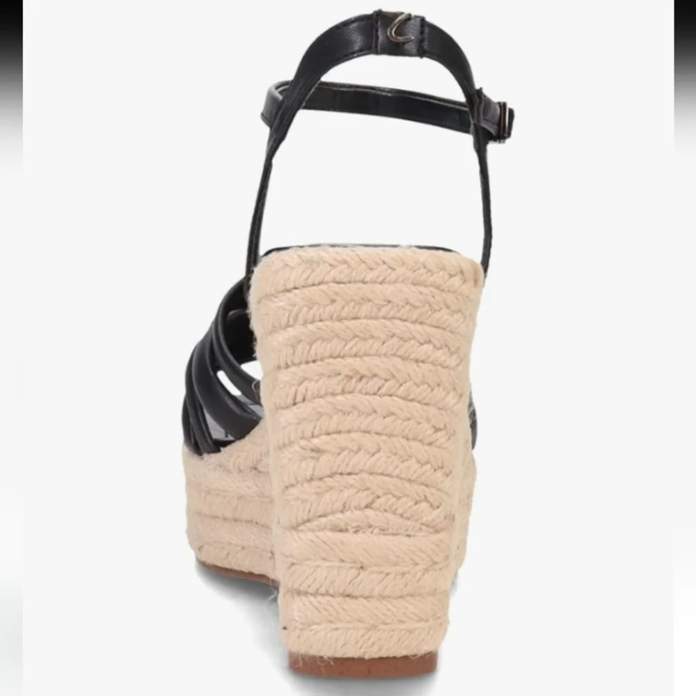 New w/Box Circus NY By Sam Edelman Irene Espadrille Platform Wedge Sandals